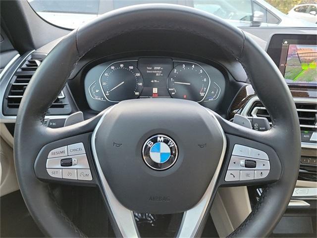 used 2022 BMW X3 car, priced at $34,995