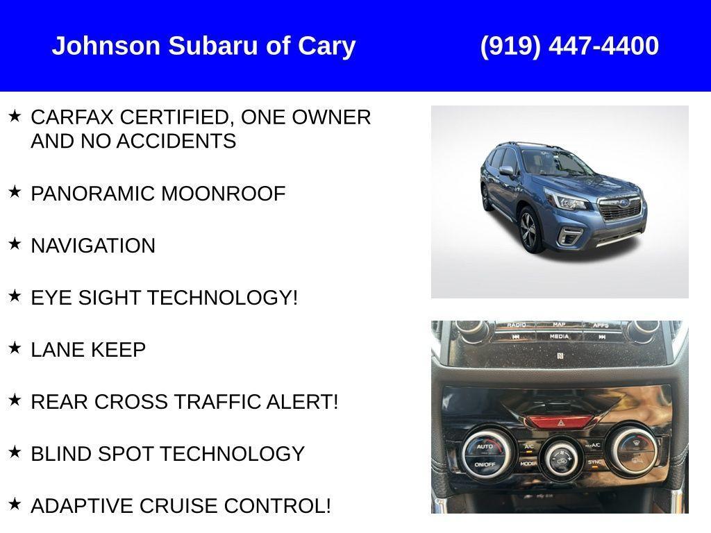 used 2019 Subaru Forester car, priced at $23,499