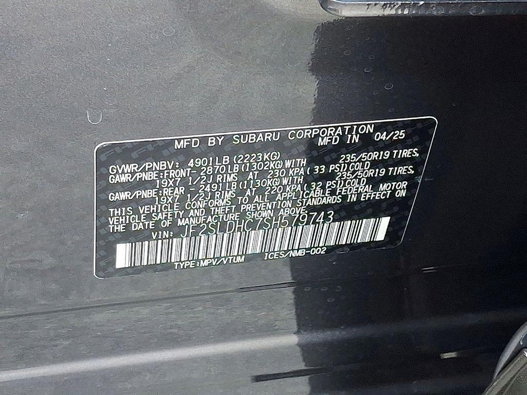 new 2025 Subaru Forester car, priced at $39,944