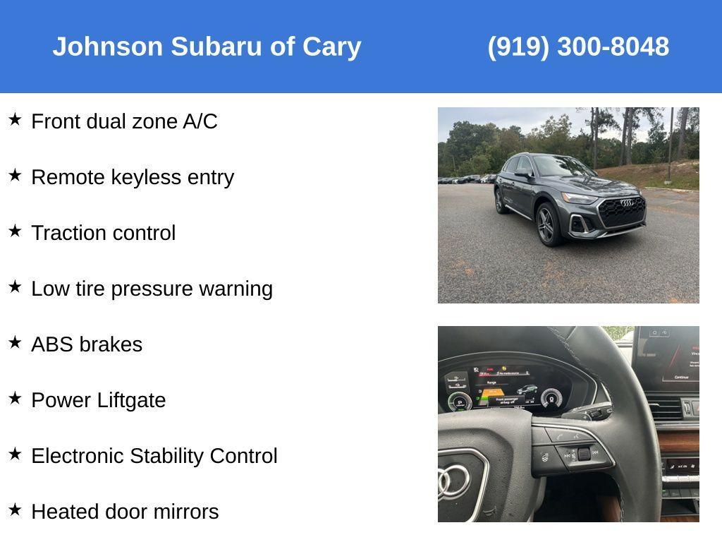 used 2023 Audi Q5 e car, priced at $37,499