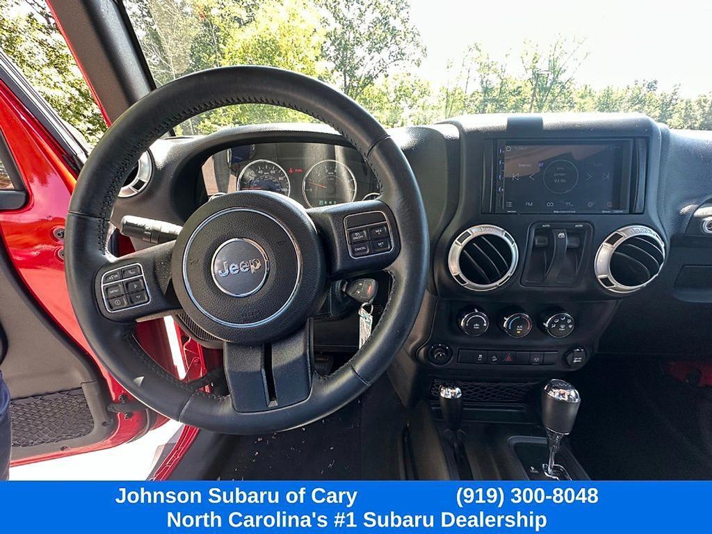 used 2017 Jeep Wrangler car, priced at $23,499