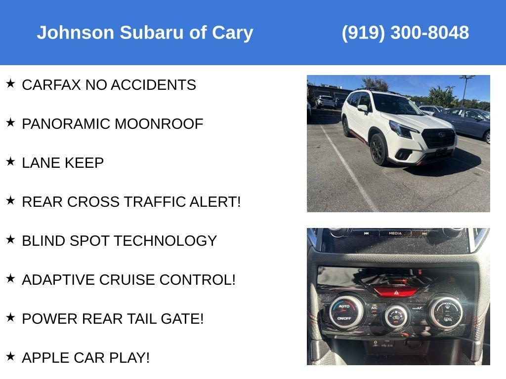 used 2023 Subaru Forester car, priced at $27,999