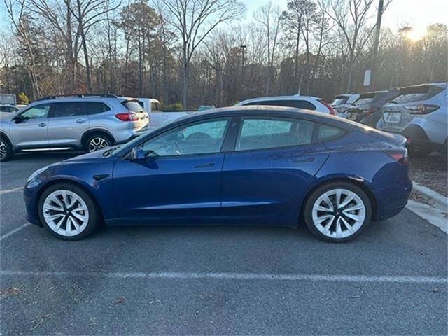 used 2021 Tesla Model 3 car, priced at $21,999