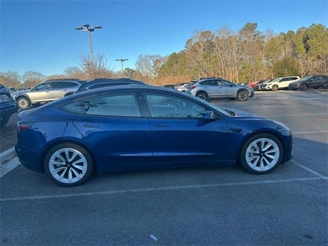 used 2021 Tesla Model 3 car, priced at $21,999