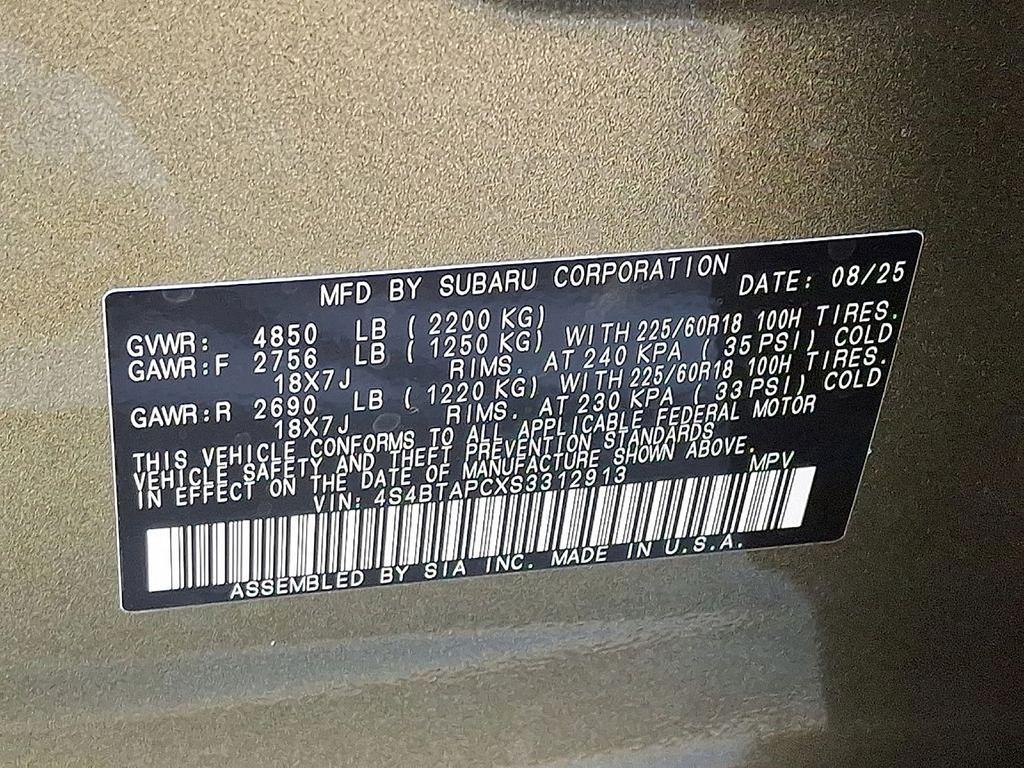 new 2025 Subaru Outback car, priced at $44,709