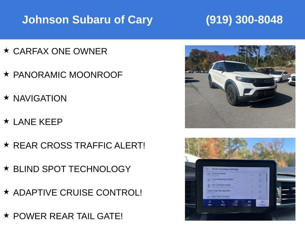 used 2022 Ford Explorer car, priced at $30,999