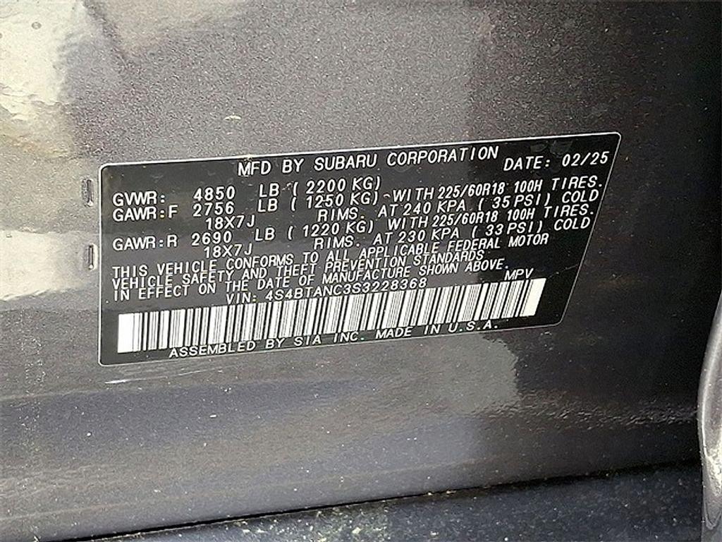 new 2025 Subaru Outback car, priced at $40,489