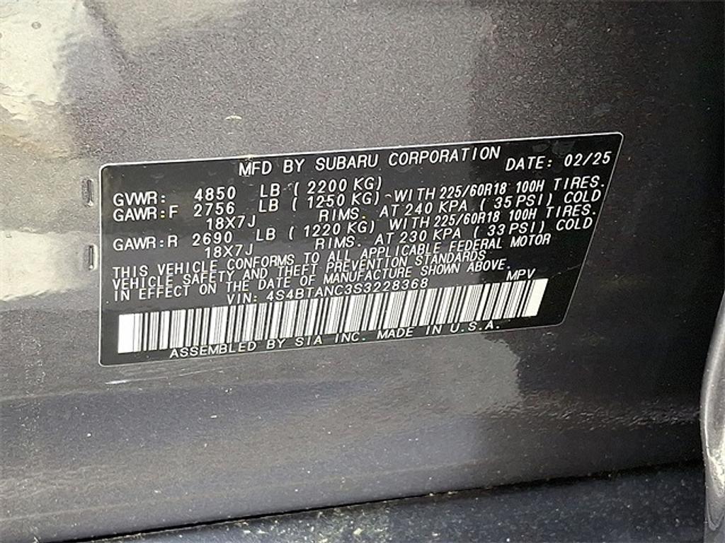 new 2025 Subaru Outback car, priced at $40,489