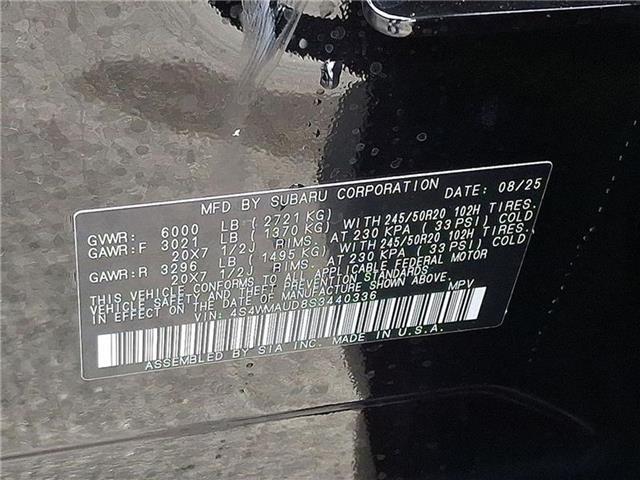 new 2025 Subaru Ascent car, priced at $53,553