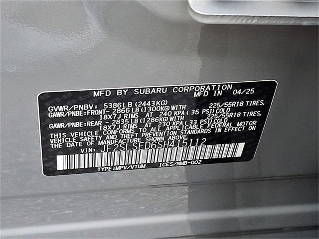new 2025 Subaru Forester Hybrid car, priced at $39,129