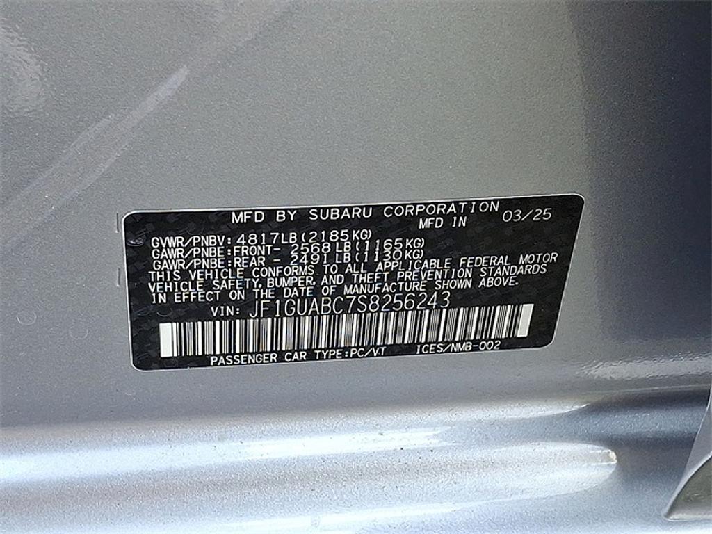new 2025 Subaru Impreza car, priced at $25,420