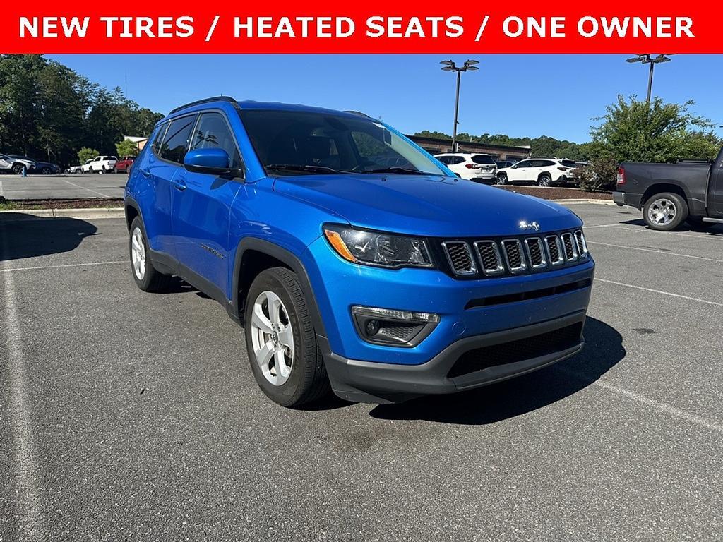 used 2021 Jeep Compass car, priced at $17,999