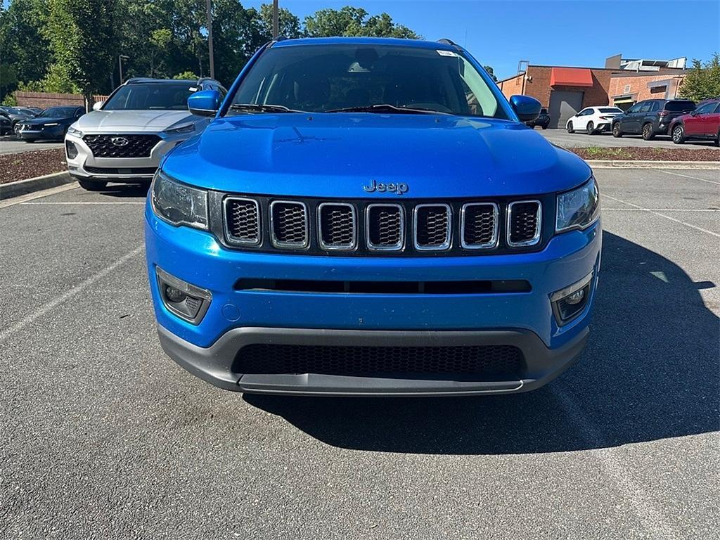 used 2021 Jeep Compass car, priced at $17,999