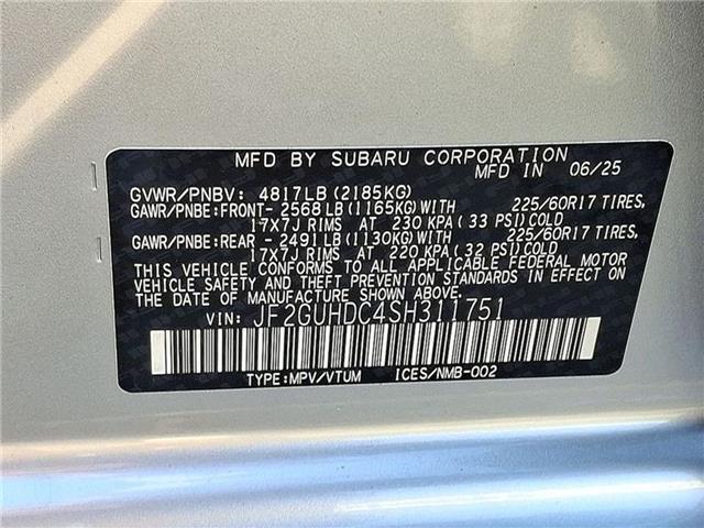 new 2025 Subaru Crosstrek car, priced at $32,582