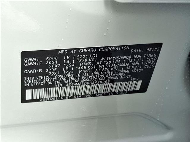 new 2025 Subaru Ascent car, priced at $50,230