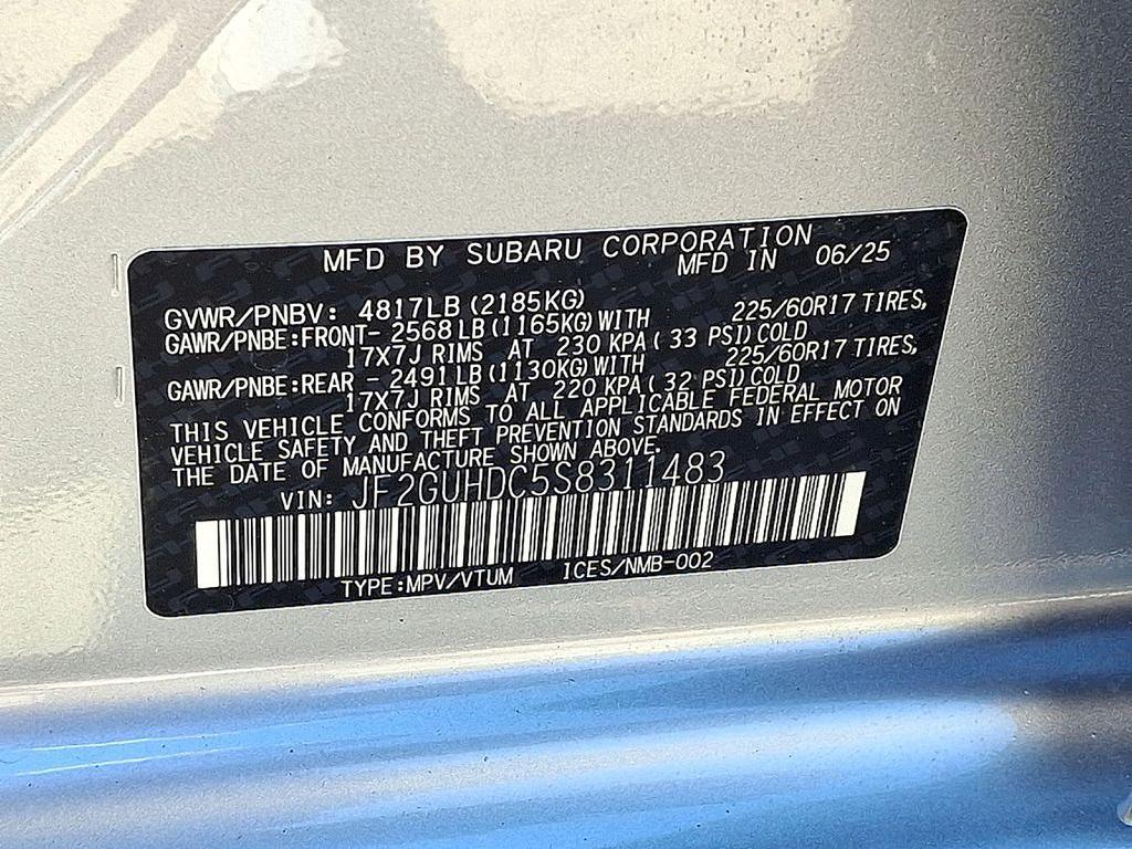 new 2025 Subaru Crosstrek car, priced at $32,582
