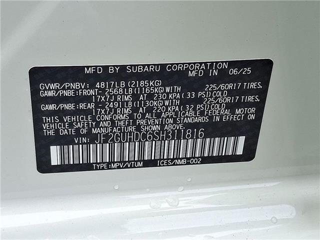 new 2025 Subaru Crosstrek car, priced at $32,582