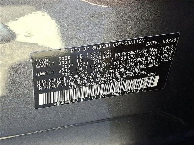 new 2025 Subaru Ascent car, priced at $50,512