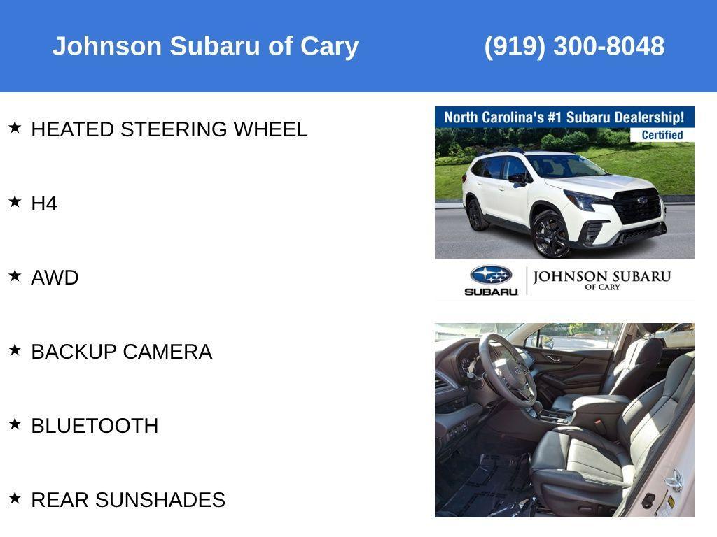 used 2025 Subaru Ascent car, priced at $44,499