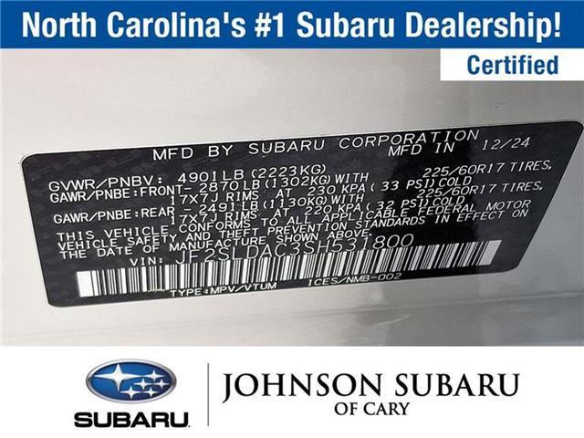 used 2025 Subaru Forester car, priced at $27,499