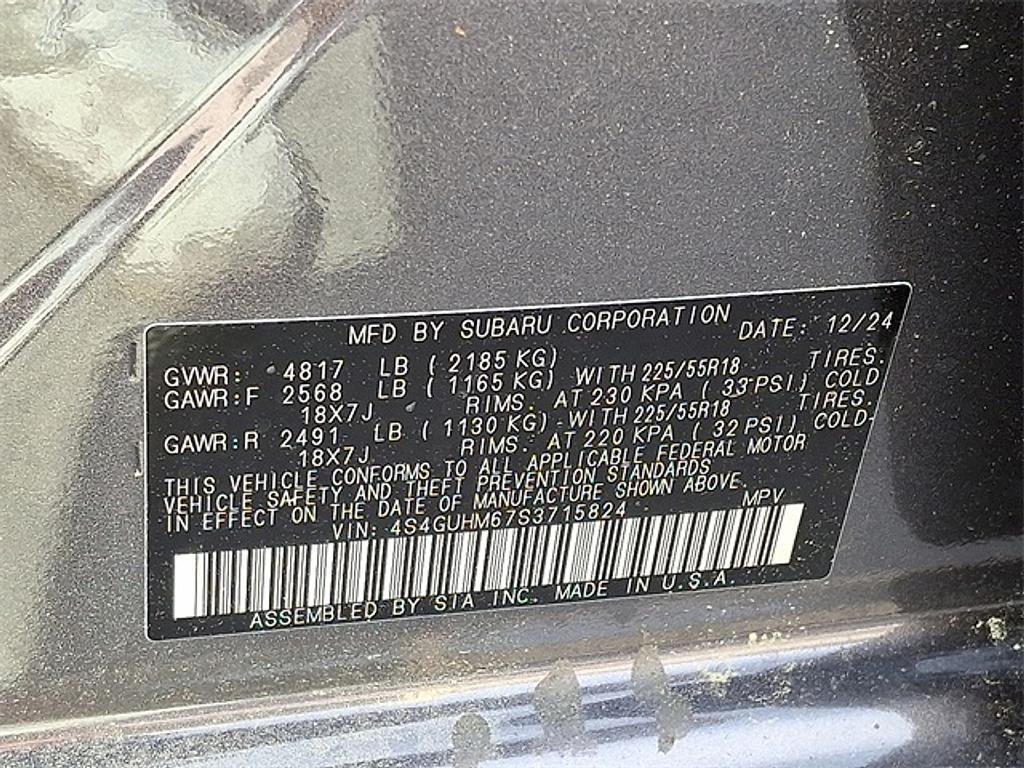 new 2025 Subaru Crosstrek car, priced at $36,026