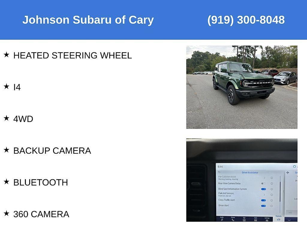 used 2024 Ford Bronco car, priced at $45,499