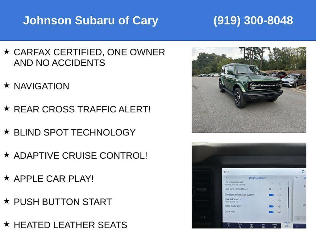 used 2024 Ford Bronco car, priced at $45,499