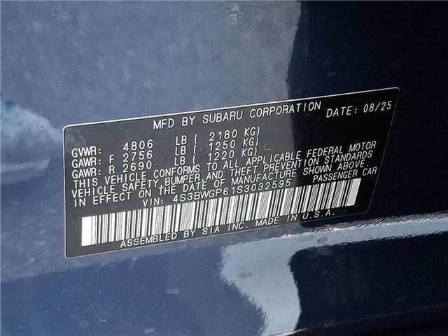 new 2025 Subaru Legacy car, priced at $42,452