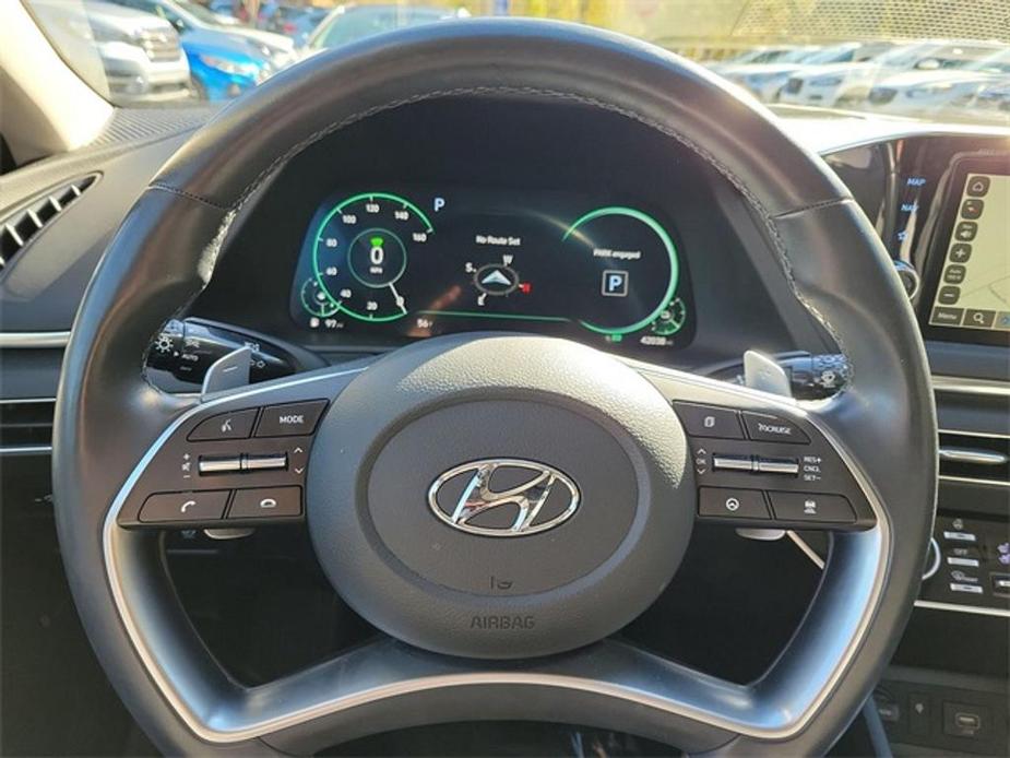 used 2021 Hyundai Sonata Hybrid car, priced at $23,999