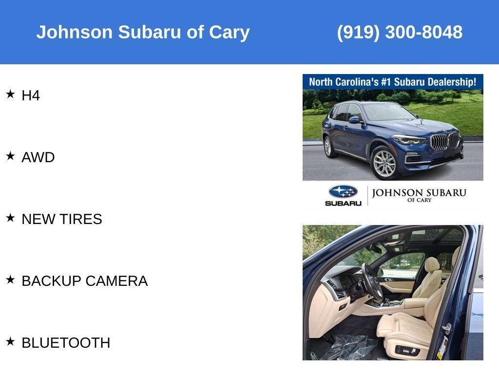 used 2021 BMW X5 car, priced at $32,596