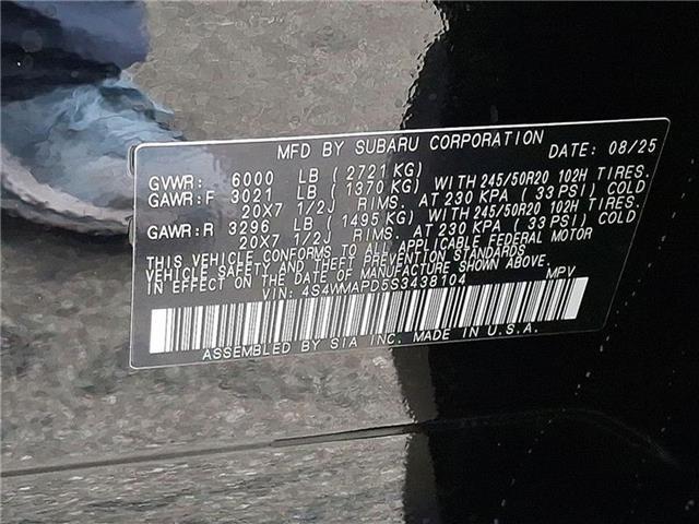 new 2025 Subaru Ascent car, priced at $50,273