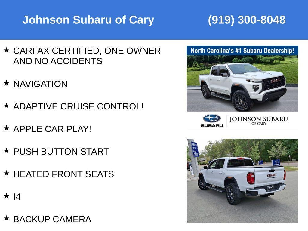 used 2024 GMC Canyon car, priced at $34,998