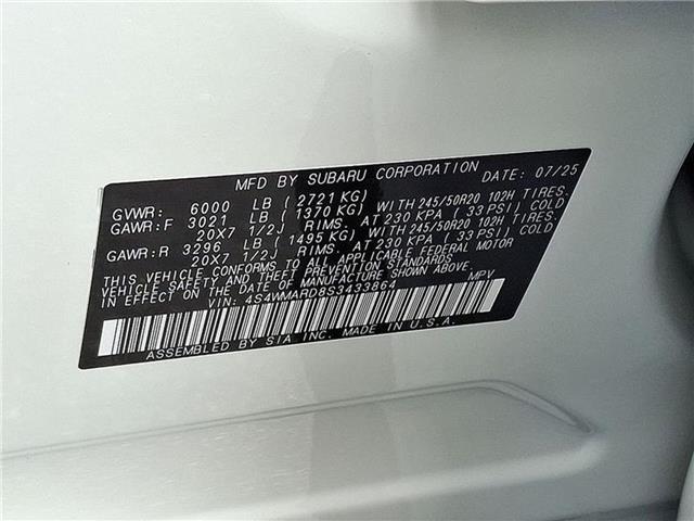 new 2025 Subaru Ascent car, priced at $47,988