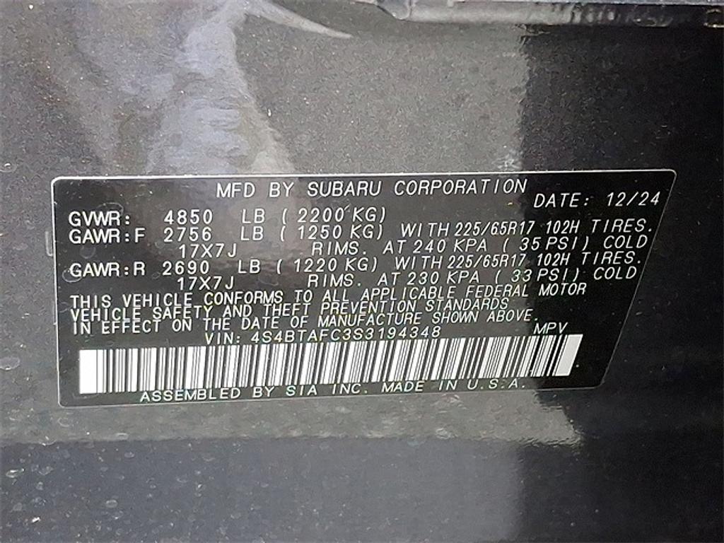 new 2025 Subaru Outback car, priced at $36,561