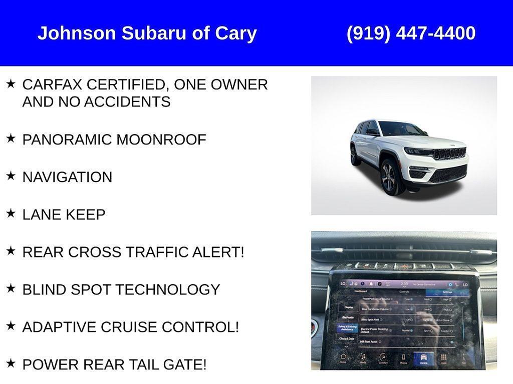 used 2024 Jeep Grand Cherokee car, priced at $39,999