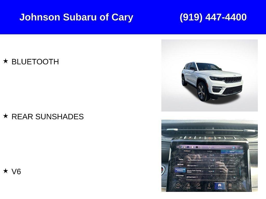 used 2024 Jeep Grand Cherokee car, priced at $39,999