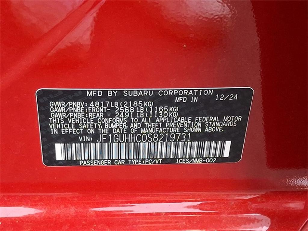 new 2025 Subaru Impreza car, priced at $30,808