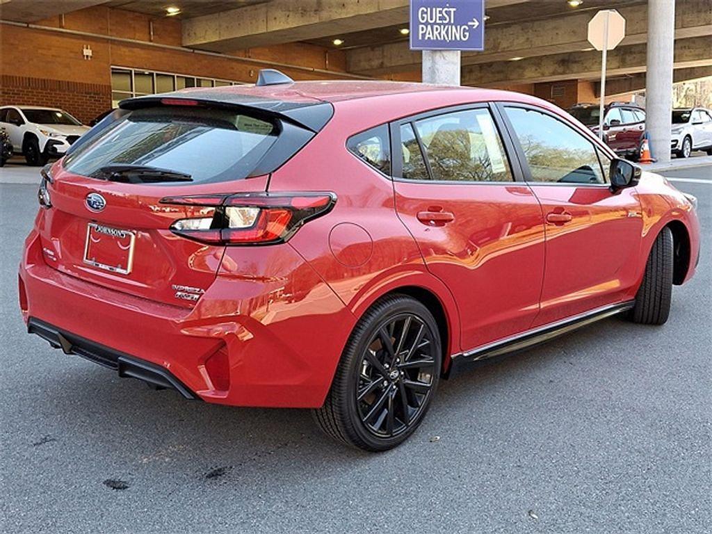 new 2025 Subaru Impreza car, priced at $30,808