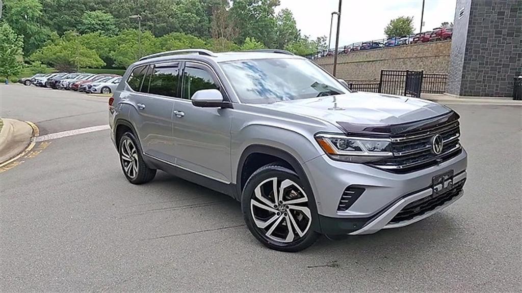 used 2021 Volkswagen Atlas car, priced at $27,499