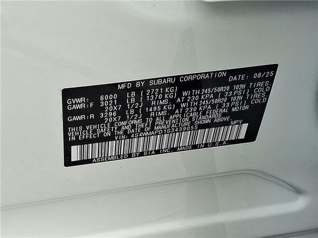 new 2025 Subaru Ascent car, priced at $50,273