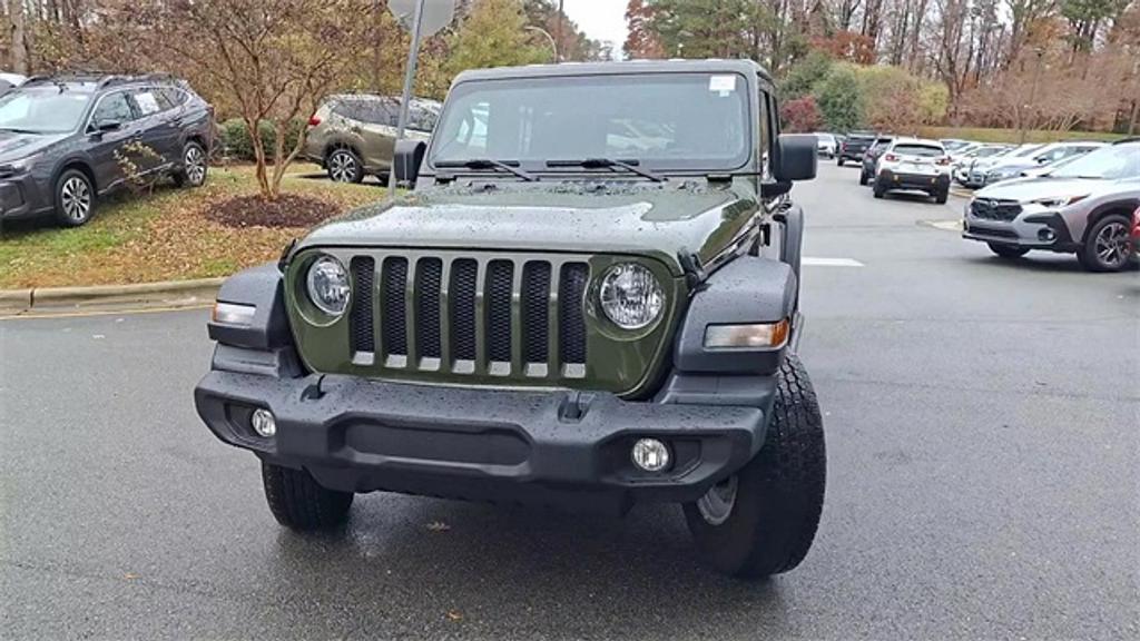 used 2020 Jeep Wrangler Unlimited car, priced at $22,995