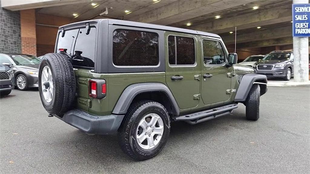 used 2020 Jeep Wrangler Unlimited car, priced at $22,995