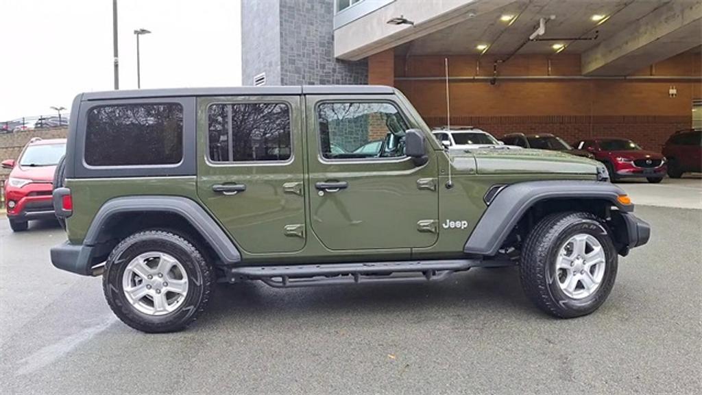 used 2020 Jeep Wrangler Unlimited car, priced at $22,995