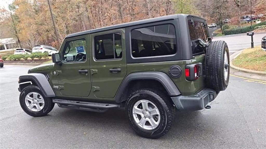 used 2020 Jeep Wrangler Unlimited car, priced at $22,995