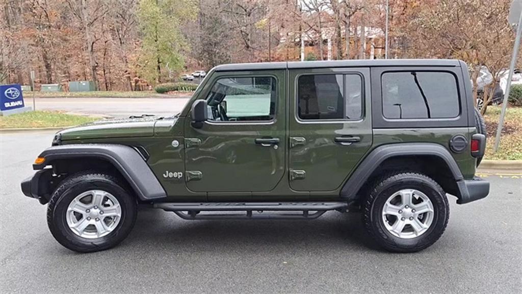 used 2020 Jeep Wrangler Unlimited car, priced at $22,995