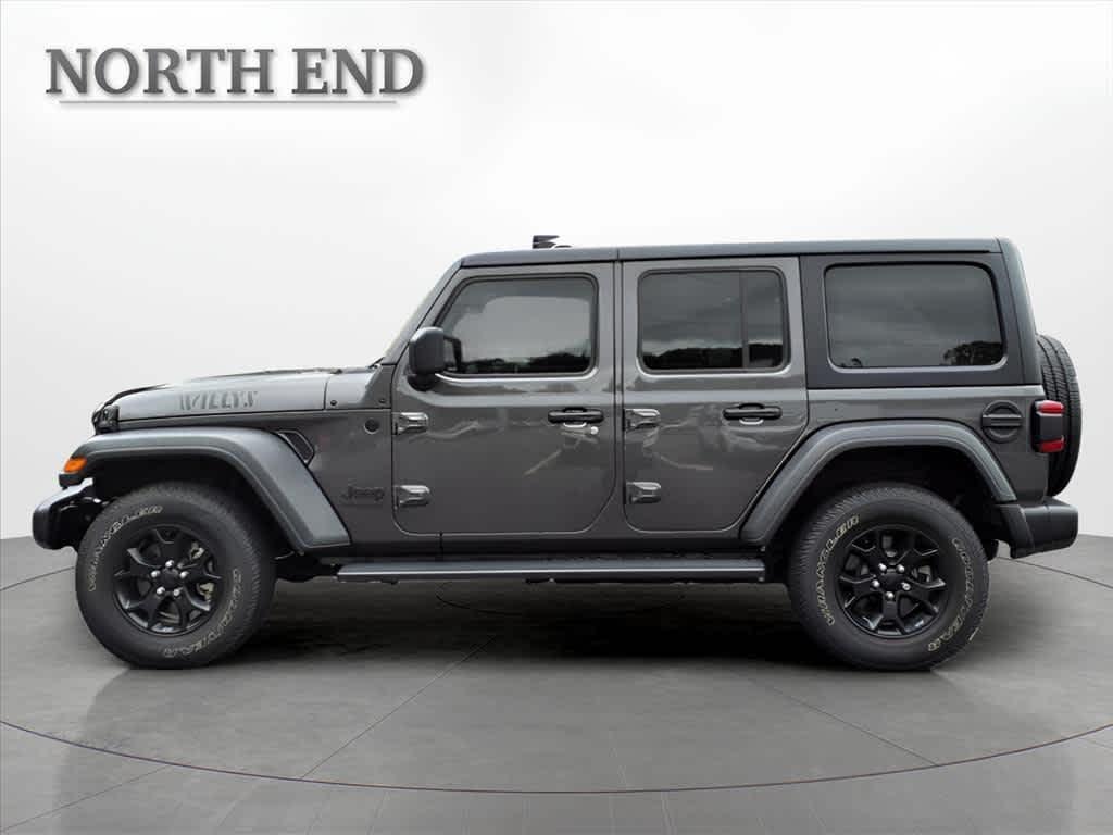 used 2021 Jeep Wrangler Unlimited car, priced at $32,972