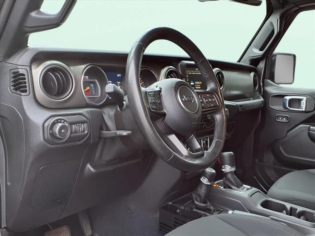 used 2021 Jeep Wrangler Unlimited car, priced at $32,972