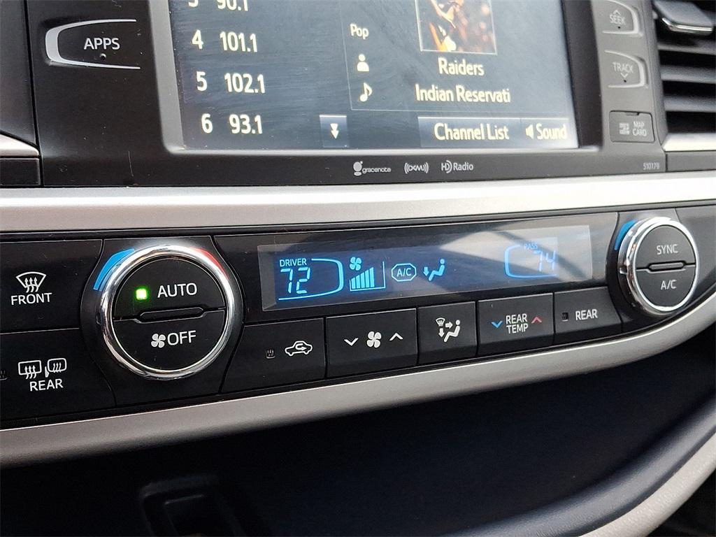 used 2017 Toyota Highlander car, priced at $22,500