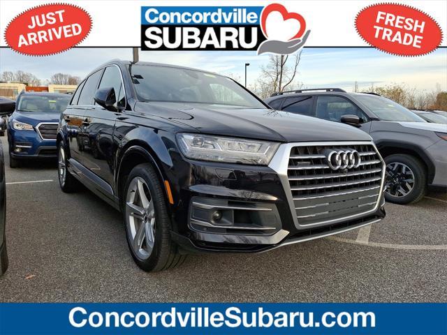 used 2019 Audi Q7 car, priced at $34,500