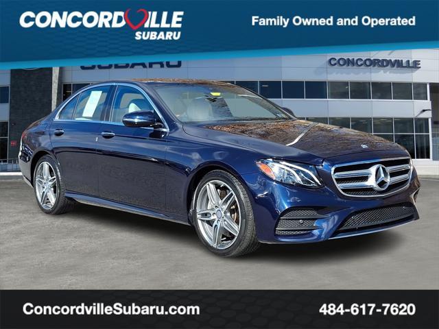 used 2017 Mercedes-Benz E-Class car, priced at $27,500